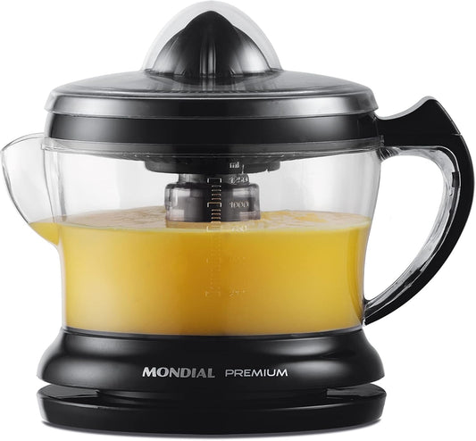 MONDIAL Espremedor Premium, Preto, 30W, 220V - E-02