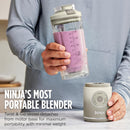 Ninja Blast Max, liquidificador portátil + Twist & Go, Smoothie pessoal, blend, Ice Crush, 3 programas, sem fio, recipiente removível de 623 g, pode ser lavado na lava-louças, à prova de vazamento