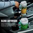 Ninja Blast Max, liquidificador portátil + Twist & Go, Smoothie pessoal, blend, Ice Crush, 3 programas, sem fio, recipiente removível de 623 g, pode ser lavado na lava-louças, à prova de vazamento