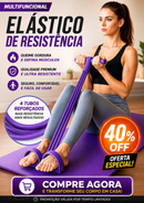 Elástico de resistência 3 em 1